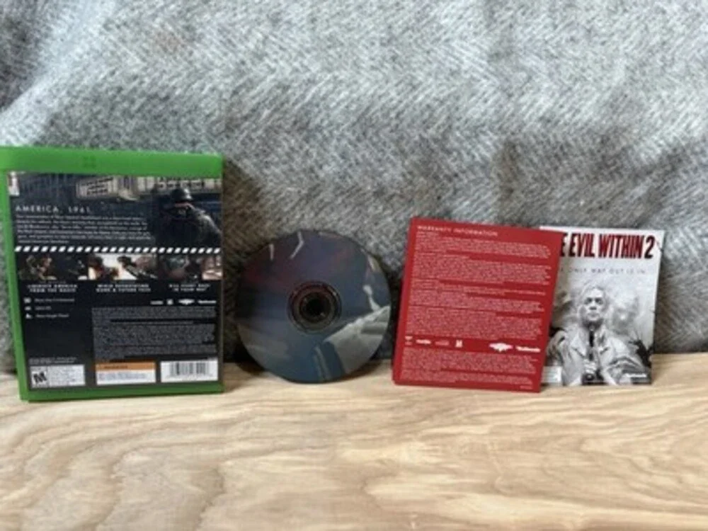 Wolfenstein II: The New Colossus Xbox One Bethesda Shooter 2017 Manual Included
